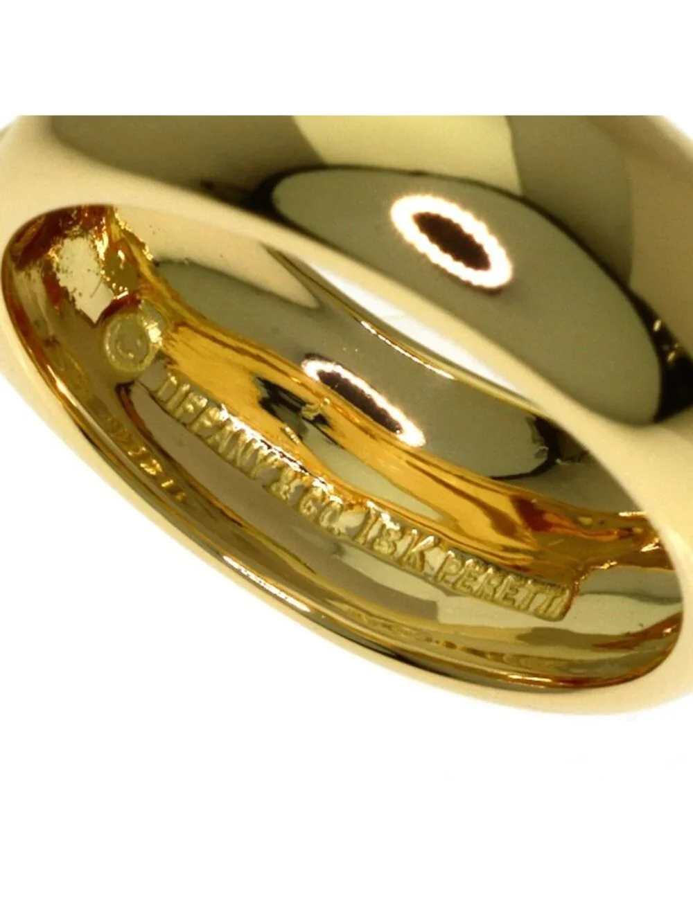 Tiffany & Co Full Heart Ring 18k Yellow Gold - Picture 6 of 10